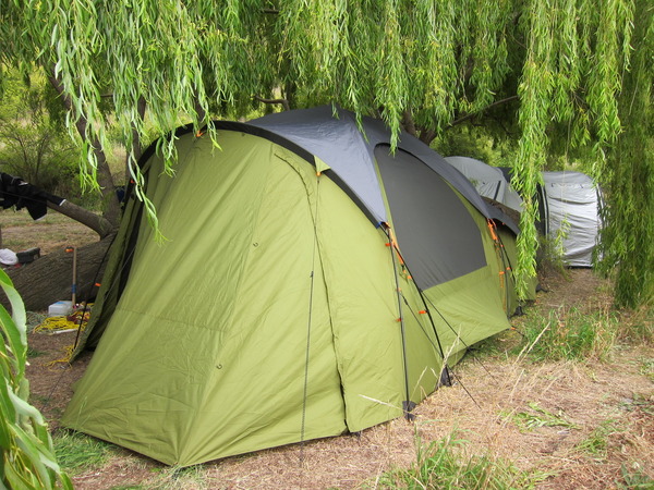 Our tent
